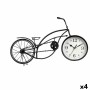 Table clock Gift Decor 915 Black Bicycle (4 Units)