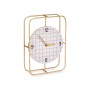 Table clock Gift Decor 22STC331-1 Black Wood Squared (6 Units)