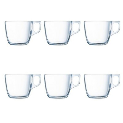 Set of Mugs Luminarc Nuevo Transparent 220 ml 6 Pieces