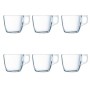 Set of Mugs Luminarc Nuevo Transparent 220 ml 6 Pieces