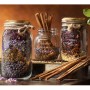 Glass Jar Bormioli Rocco Quattro Stagioni Transparent (6 Units)