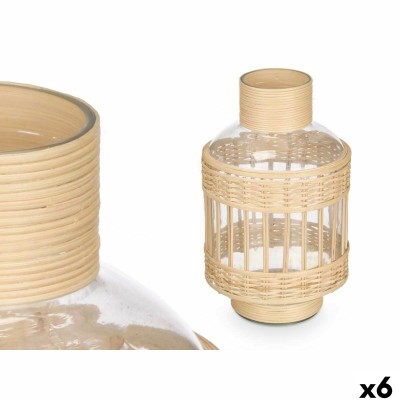 Cruche décorative SG-30554 Transparent Naturel 16 x 27,5 x 16 cm (6 Unités)