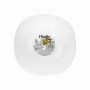 Bol Vivalto LFW-75 Blanc Verre opalin Carré 17,5 x 6 x 17,5 cm (36 Unités)