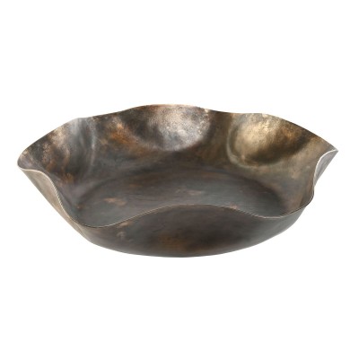 Centre de Table DKD Home Decor Bronze Doré Aluminium 47 x 47 x 7 cm