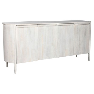 Buffet Home ESPRIT Blanc Bois de manguier 193 x 47 x 85,5 cm 175 x 47 x 80 cm