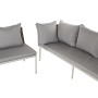 Garden furniture DKD Home Decor White Light brown 190 x 190 x 70 cm