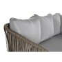 Garden furniture DKD Home Decor White Light brown 190 x 190 x 70 cm