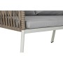 Garden furniture DKD Home Decor White Light brown 190 x 190 x 70 cm