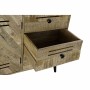 Sideboard DKD Home Decor   Black Metal Mango wood 140 x 40 x 93 cm
