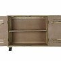 Sideboard DKD Home Decor   Black Metal Mango wood 140 x 40 x 93 cm