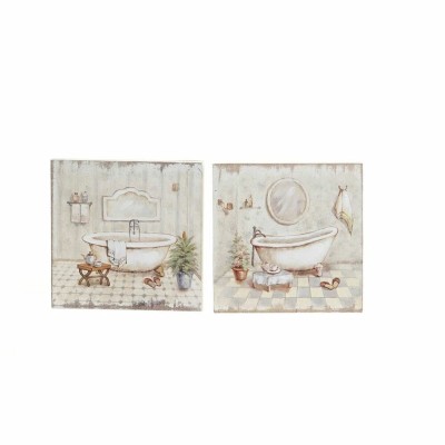 Cadre DKD Home Decor Bois MDF 20 x 3 x 20 cm