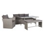 Meubles de jardin DKD Home Decor Marron 177 x 72 x 80 cm (5 Pièces)