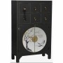 Meuble d'Entrée DKD Home Decor Blanc Noir Doré 63 x 28 x 83 cm