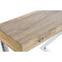 Meuble d'Entrée avec Tiroirs Home ESPRIT Marron Argenté Marron Clair 110 x 40 x 76 cm 110 x 41,5 x 76 cm (3 Pièces)