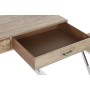 Meuble d'Entrée avec Tiroirs Home ESPRIT Marron Argenté Marron Clair 110 x 40 x 76 cm 110 x 41,5 x 76 cm (3 Pièces)