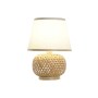 Desk lamp DKD Home Decor Brown Natural Bamboo 50 W 220 V 24 x 24 x 34 cm