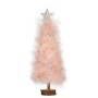 Sapin de Noël Krist+ 21XD023 Rose Bois Plastique 9 x 34 x 9 cm (6 Unités)