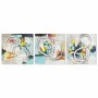 Toile DKD Home Decor Pin Toile 60 x 2,8 x 60 cm