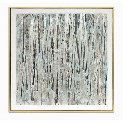 Canvas DKD Home Decor polystyrene Canvas 131 x 3,8 x 131 cm