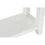 Table d'appoint DKD Home Decor Blanc Marron Acacia Bois de manguier 110 x 30 x 80 cm