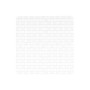 Non-slip Shower Mat Frames Transparent PVC 50,3 x 50,3 x 0,7 cm (6 Units)