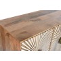 Sideboard Home ESPRIT White Golden Natural Wood 145 x 45 x 80 cm