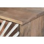Sideboard Home ESPRIT White Golden Natural Wood 145 x 45 x 80 cm