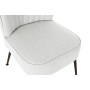 Armchair DKD Home Decor Black Beige Greige Metal 55 x 64 x 72,5 cm