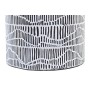 Set de basket DKD Home Decor Blanc Marron Noir Corde Fer 4 Kg (2 Pièces)