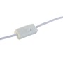 Lampe de bureau Home ESPRIT Blanc Beige 40 W 220 V 15 x 15 x 27 cm (2 Unités)