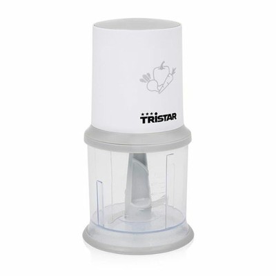 Hachoir Tristar Blanc Acier inoxydable Plastique 200 W 0,5 L