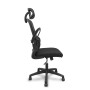 Office Chair with Headrest Foröl B840RNC Black