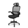 Office Chair with Headrest Foröl B840RNC Black
