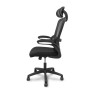 Office Chair with Headrest Foröl B840RNC Black