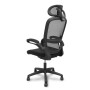 Office Chair with Headrest Foröl B840RNC Black
