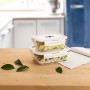 Boîte à lunch hermétique Luminarc Baltic Crème verre 1,22 L (6 Unités)