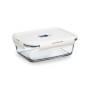 Hermetic Lunch Box Luminarc Baltic Cream Glass 1,22 L (6 Units)
