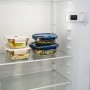 Boîte à lunch hermétique Luminarc Baltic Bleu verre 1,22 L (6 Unités)