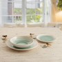 Assiette creuse Quid Velvet Jaune Céramique Ø 21,5 cm (12 Unités)