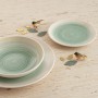 Assiette creuse Quid Velvet Jaune Céramique Ø 21,5 cm (12 Unités)