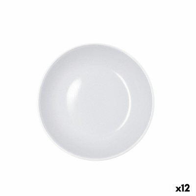 Assiette creuse Bidasoa Moana Gris Céramique Ø 20 cm (12 Unités)