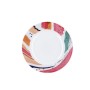 Assiette creuse Quid Acuarela Blanc Bioplastique Ø 20 cm (12 Unités)