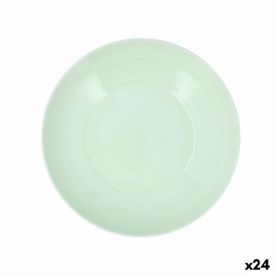 Assiette creuse Luminarc Apy Paradise Vert verre Ø 20 cm (24 Unités)
