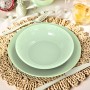 Assiette creuse Luminarc Apy Paradise Vert verre Ø 20 cm (24 Unités)
