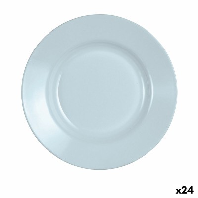 Assiette creuse Luminarc Plumi Paradise Azu Bleu verre Ø 22 cm (24 Unités)