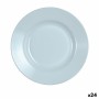Assiette creuse Luminarc Plumi Paradise Azu Bleu verre Ø 22 cm (24 Unités)