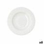 Assiette creuse Bidasoa Serenity Hydrozero Blanc Céramique Ø 23 cm (6 Unités)