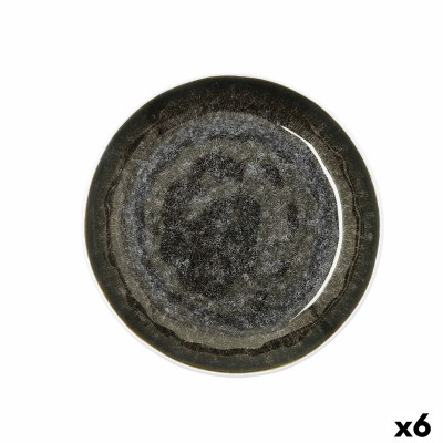 Assiette creuse Bidasoa Elite Marron Céramique 21,5 x 4,6 cm (6 Unités)