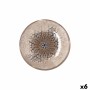 Assiette creuse Bidasoa Deneb Hydrozero Marron Céramique Ø 20 cm (6 Unités)