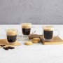 Tasse de café et de thé Quid Serenia Transparent verre 80 ml (6 Unités)